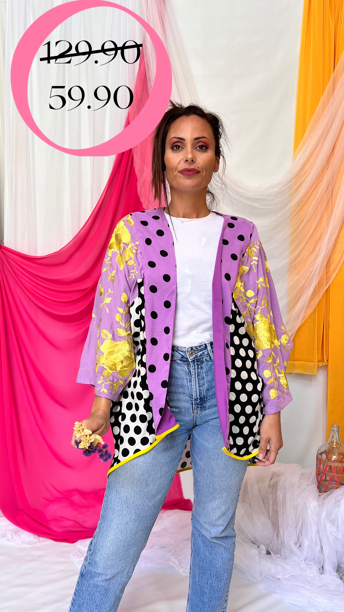 KIMONO MORENTE LILA