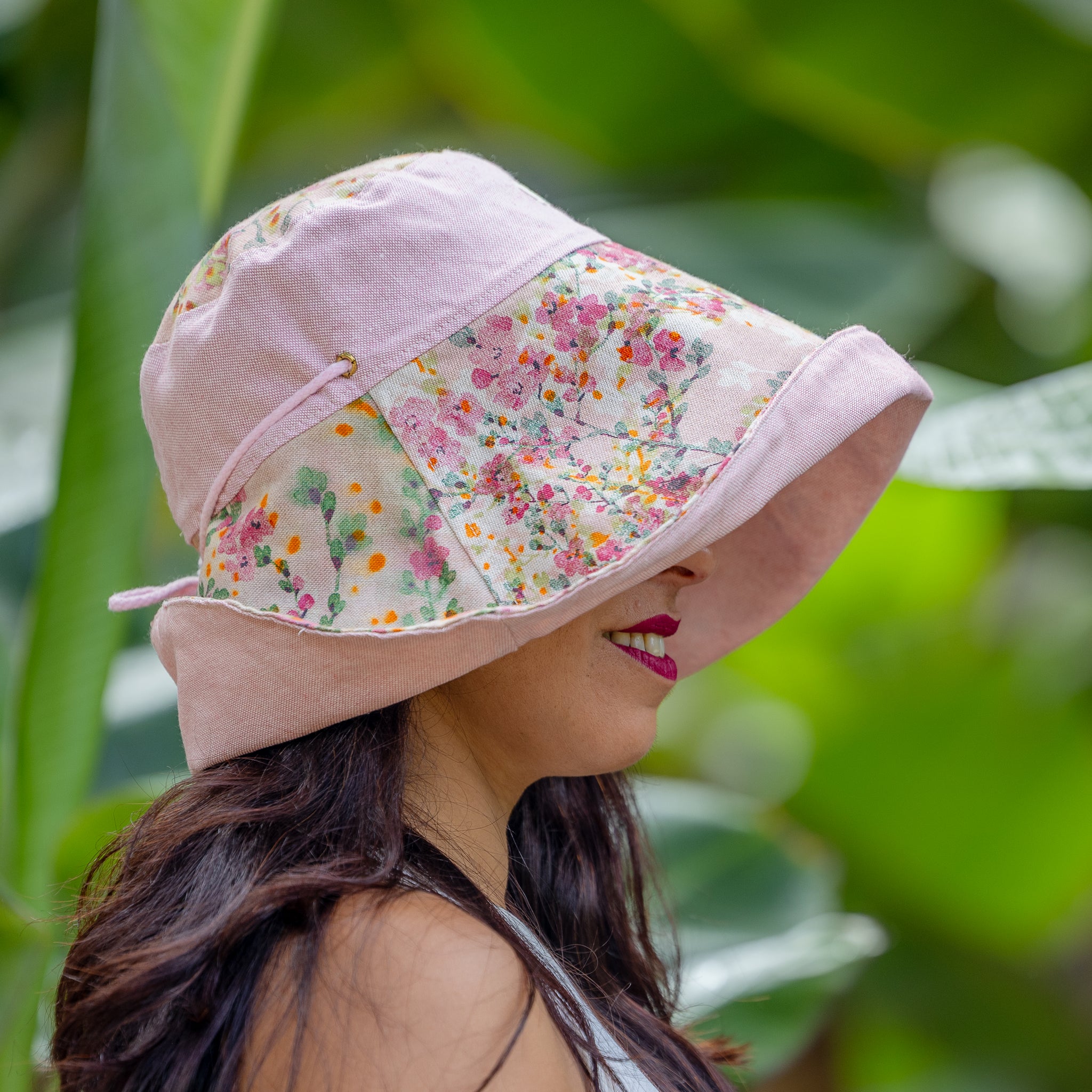 SOMBRERA ALA LARGA ACUARELA