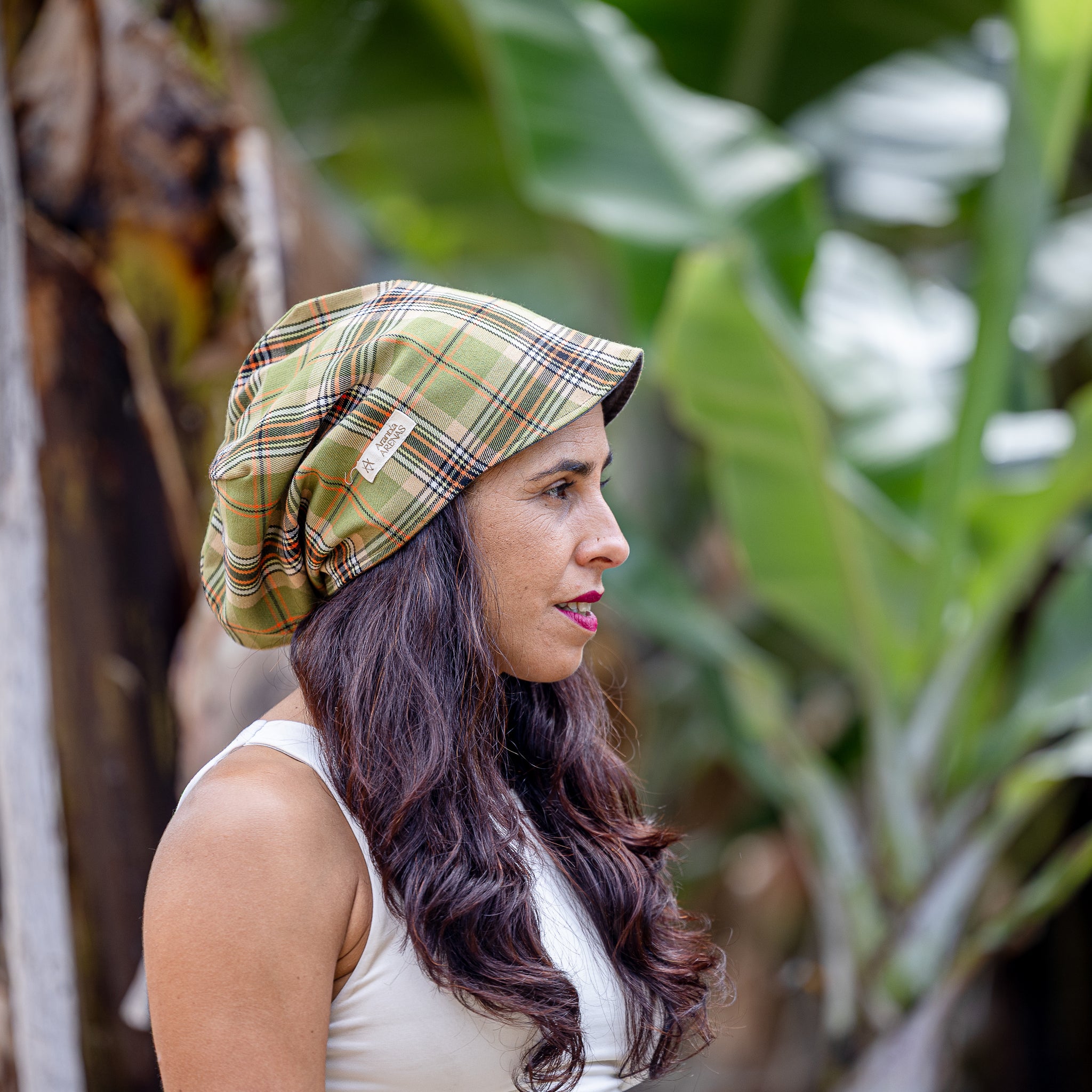 BEANIE VISERA CUADROS KABUL