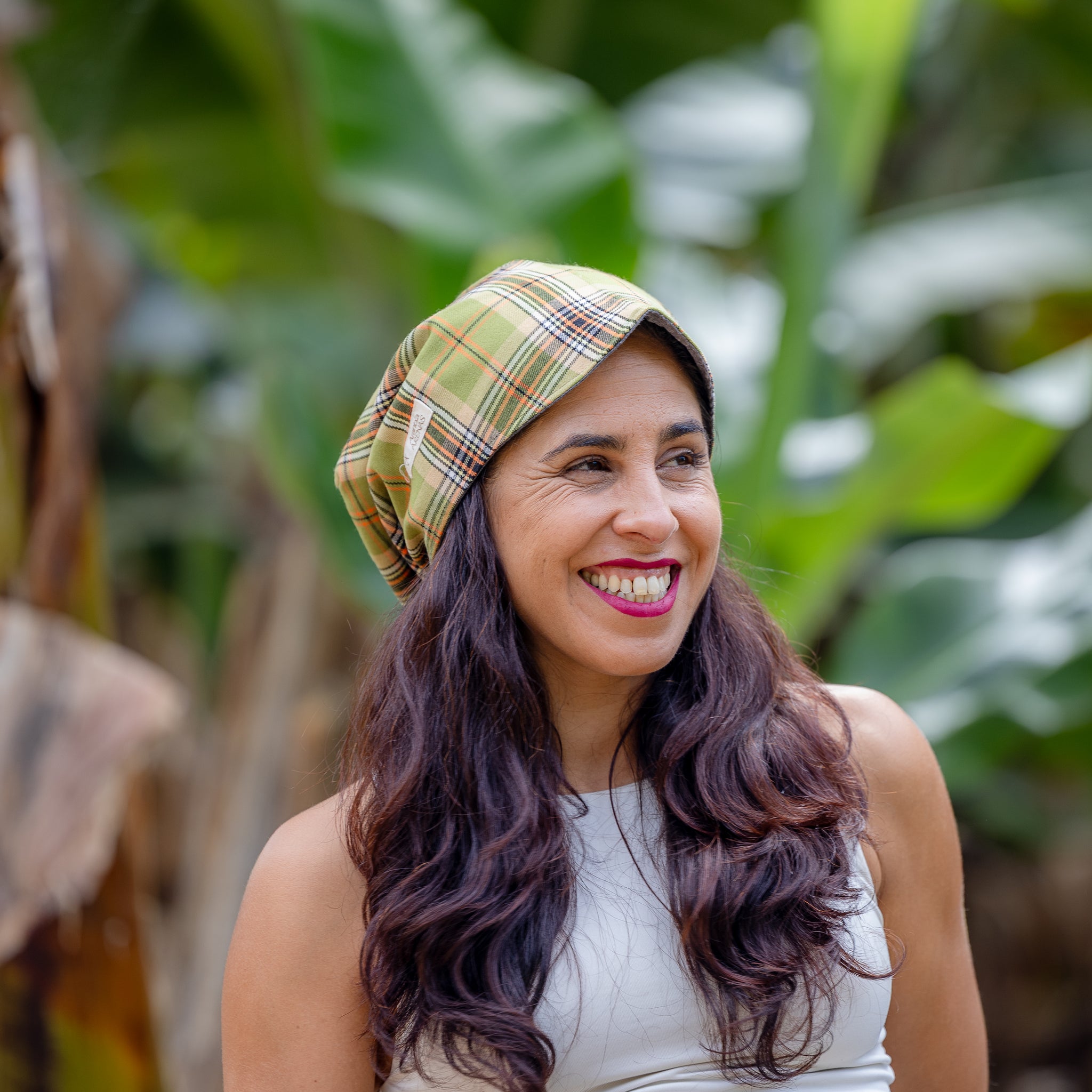 BEANIE VISERA CUADROS KABUL